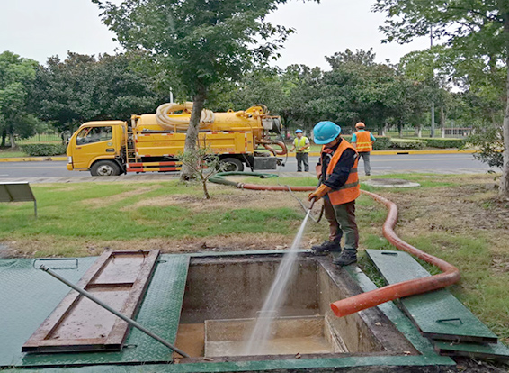 玉山化油池清理