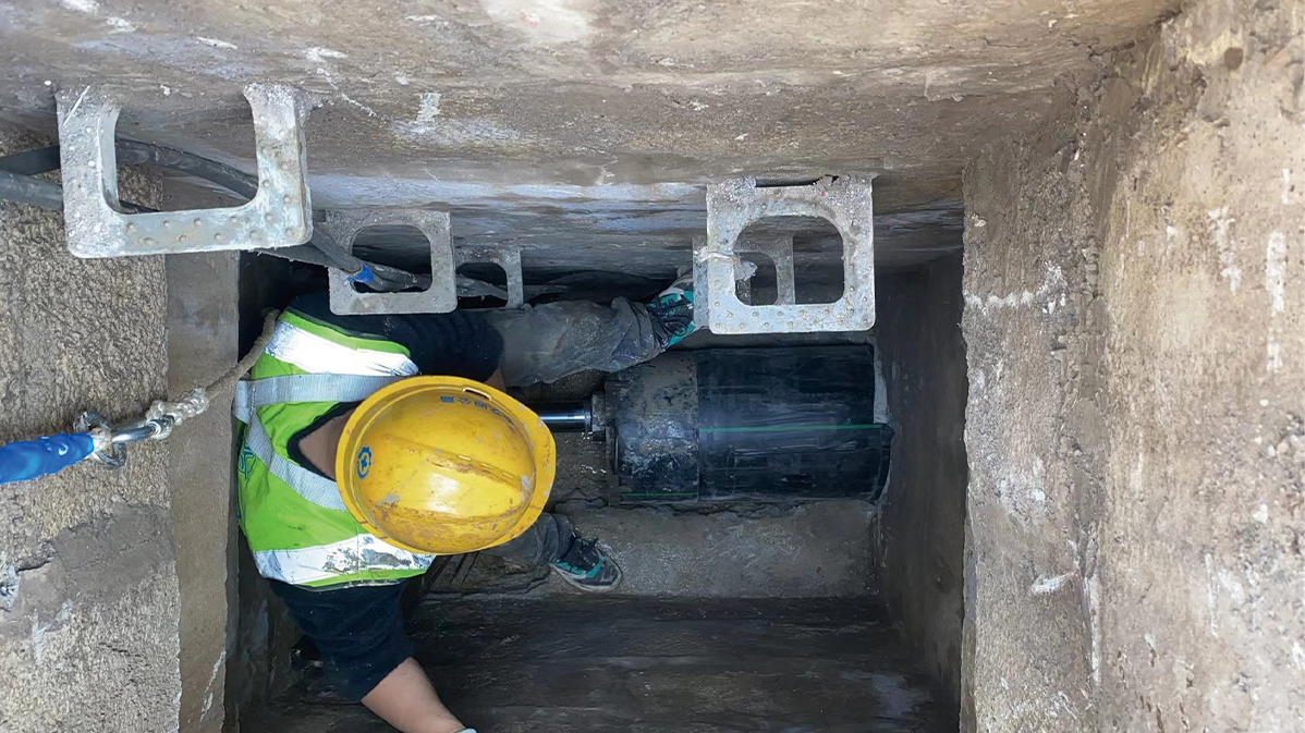 玉山HDPE短管内衬法